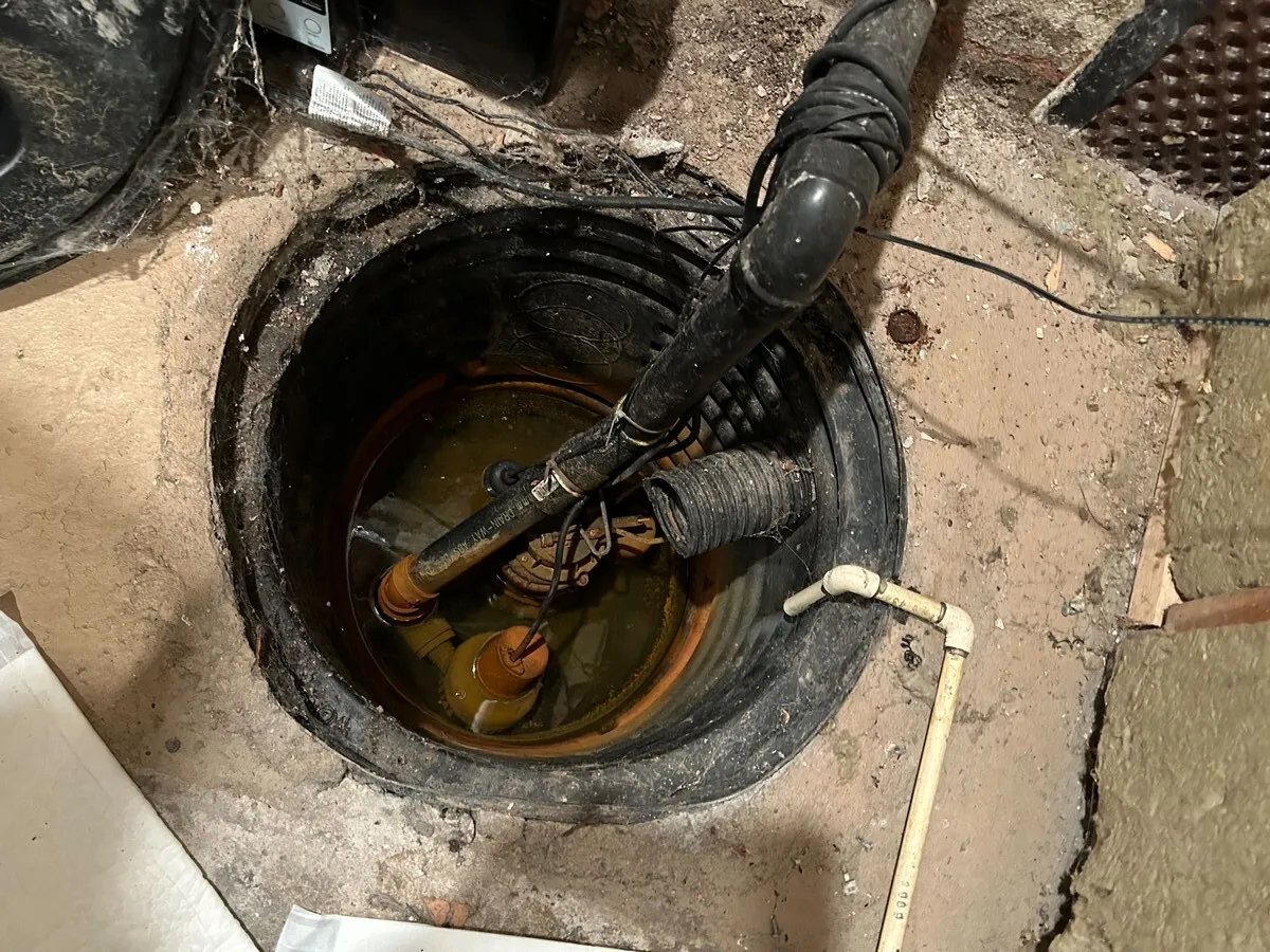 Sump pump repair service