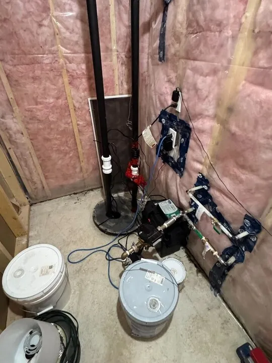 Sump pump unit